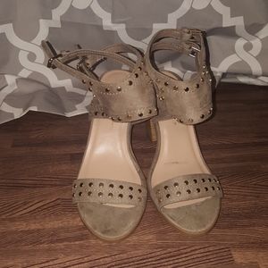 SODA block heel sandals